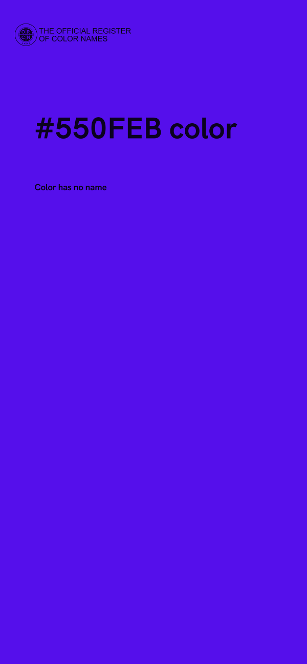 #550FEB color image
