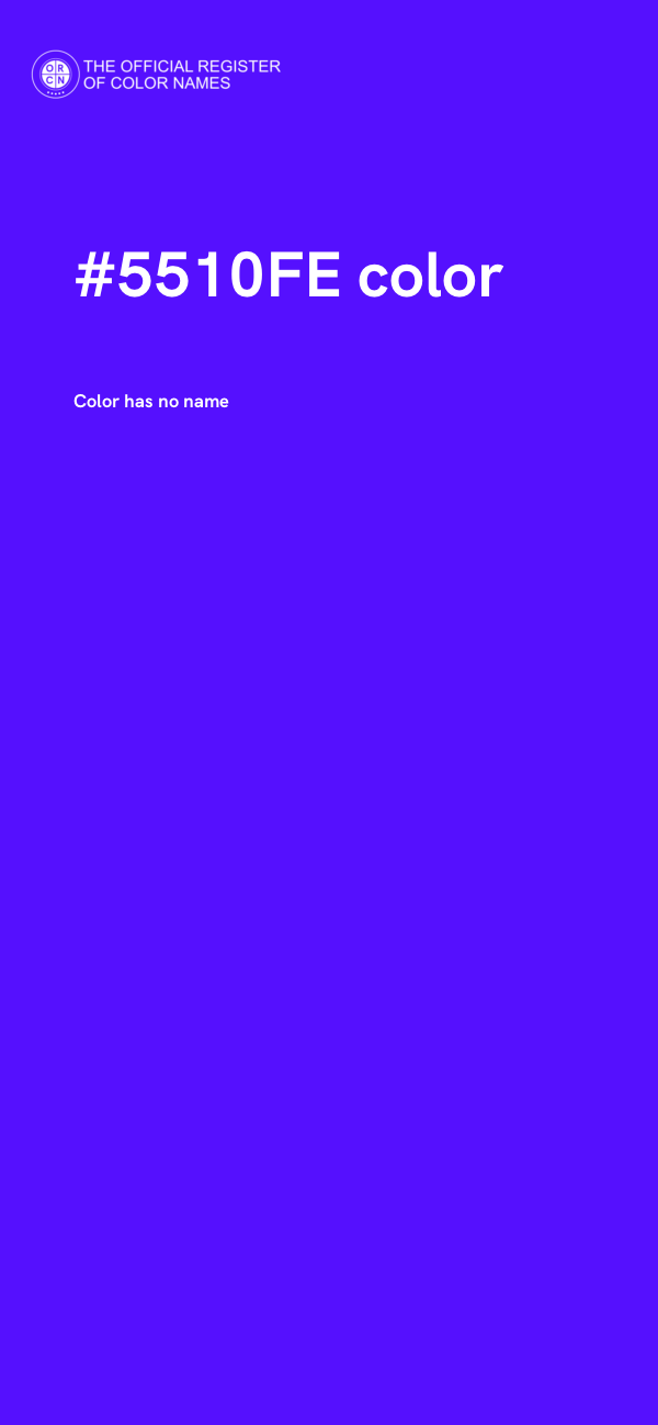 #5510FE color image