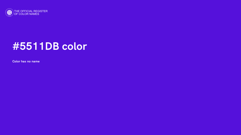 #5511DB color image