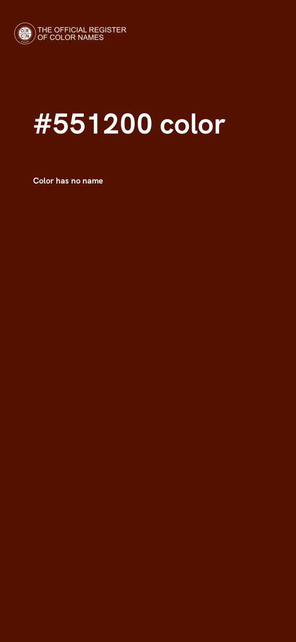 #551200 color image