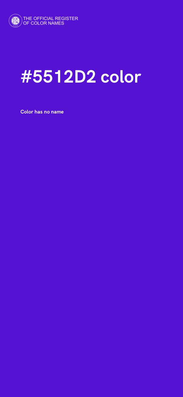 #5512D2 color image