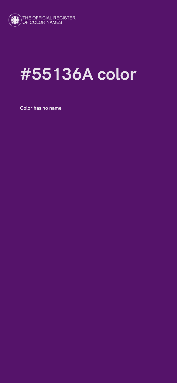 #55136A color image