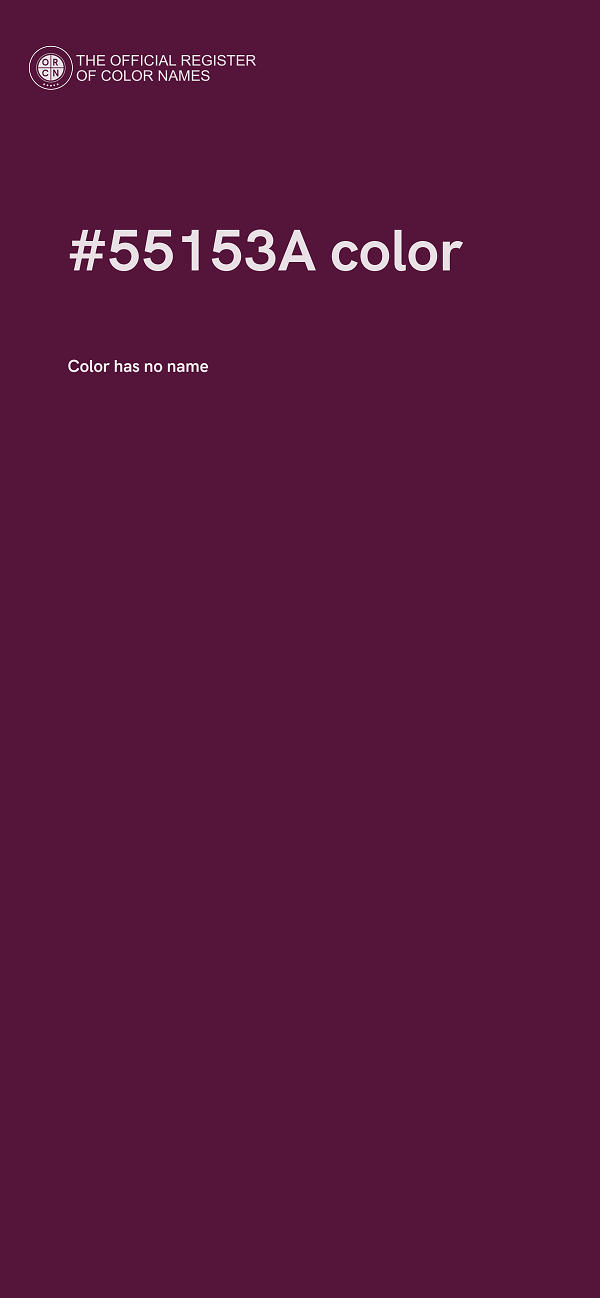 #55153A color image