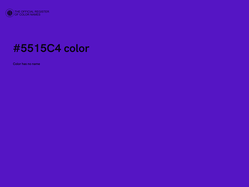 #5515C4 color image