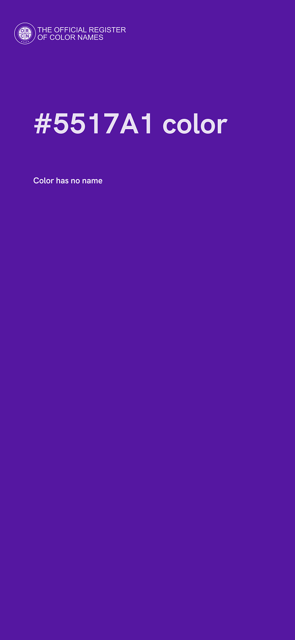 #5517A1 color image