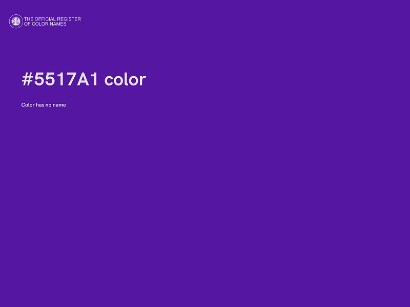 #5517A1 color image