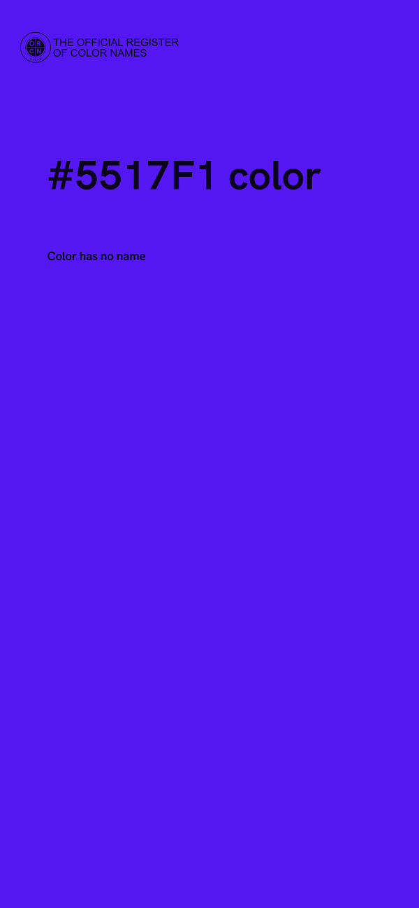 #5517F1 color image