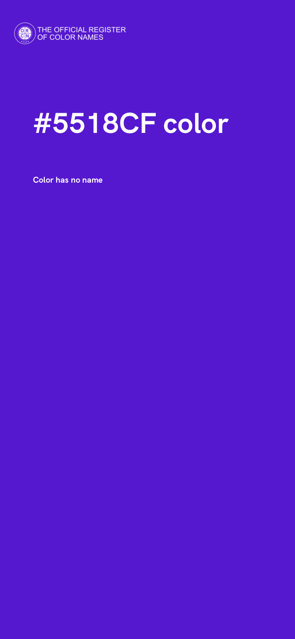 #5518CF color image