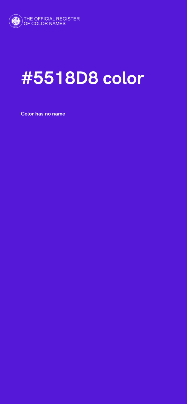 #5518D8 color image