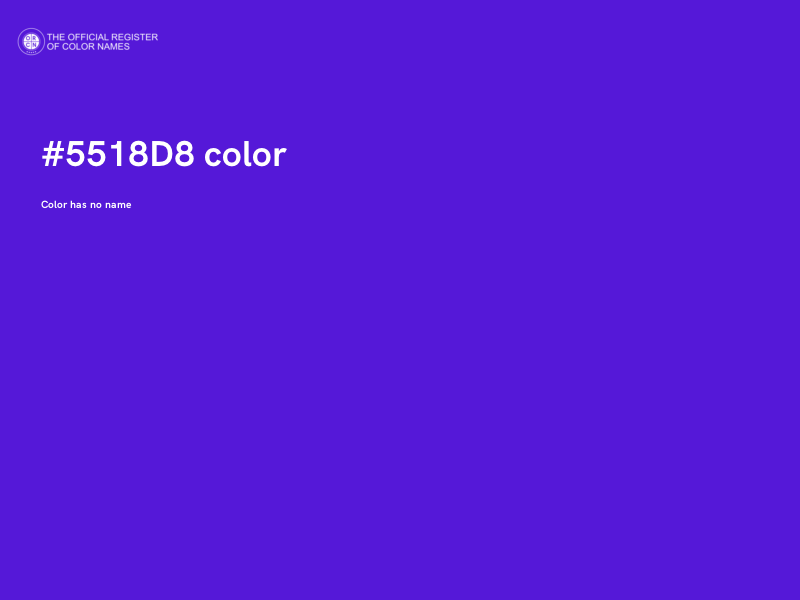 #5518D8 color image
