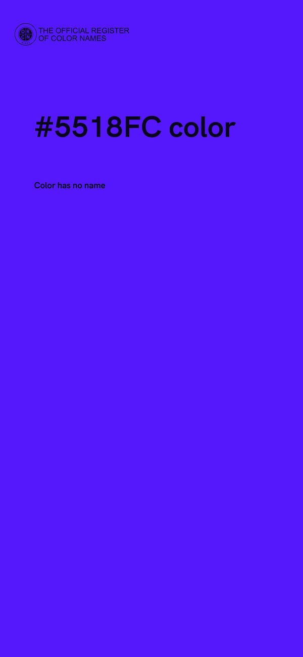#5518FC color image