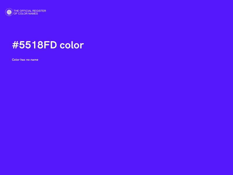 #5518FD color image