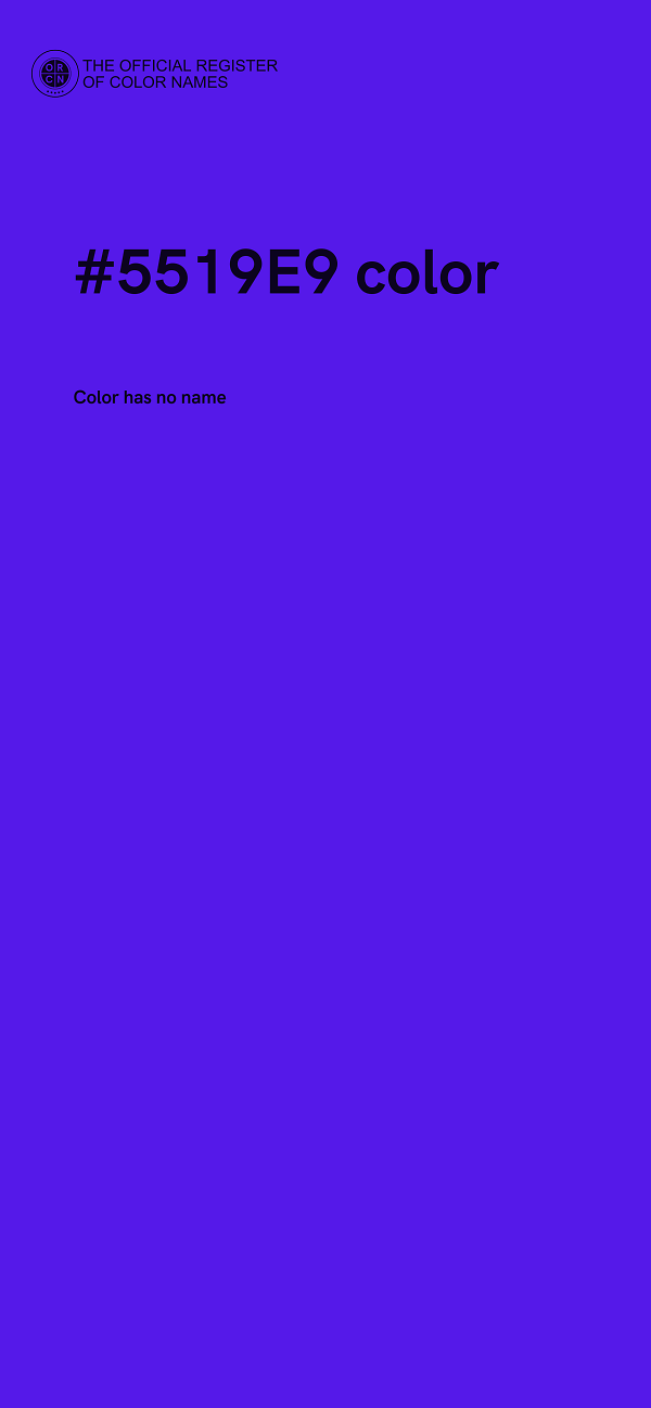 #5519E9 color image