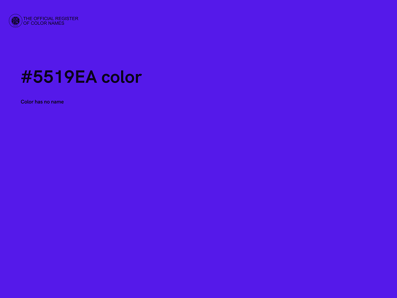 #5519EA color image