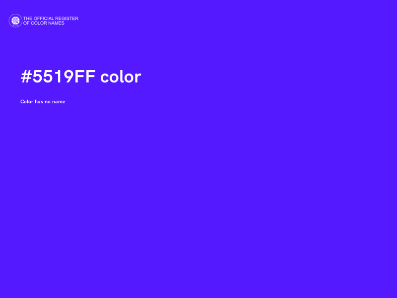 #5519FF color image