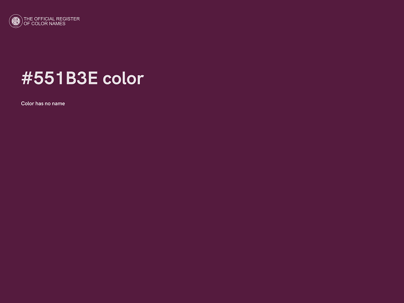 #551B3E color image