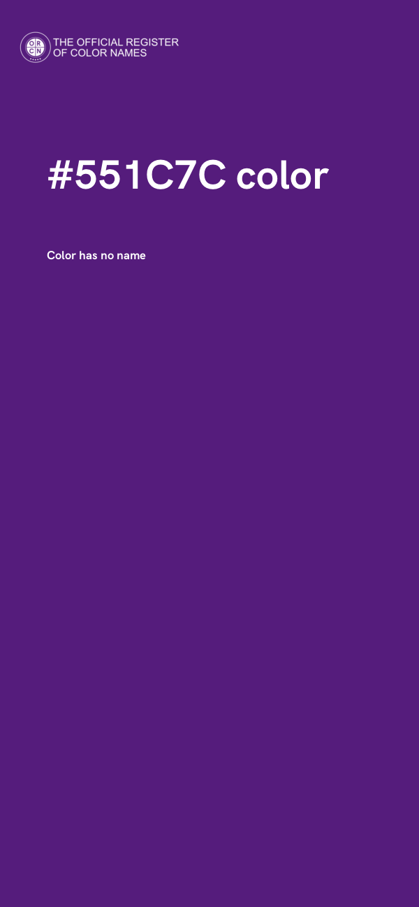 #551C7C color image