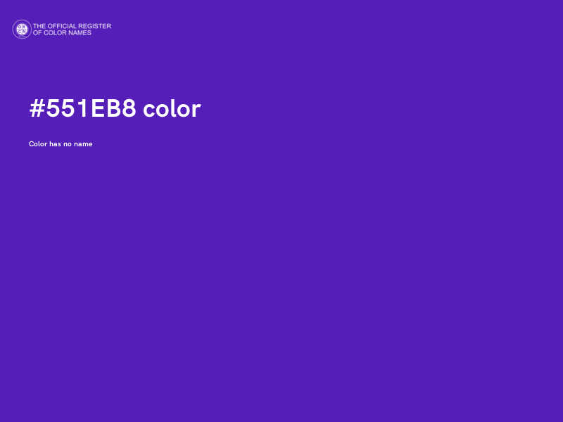 #551EB8 color image