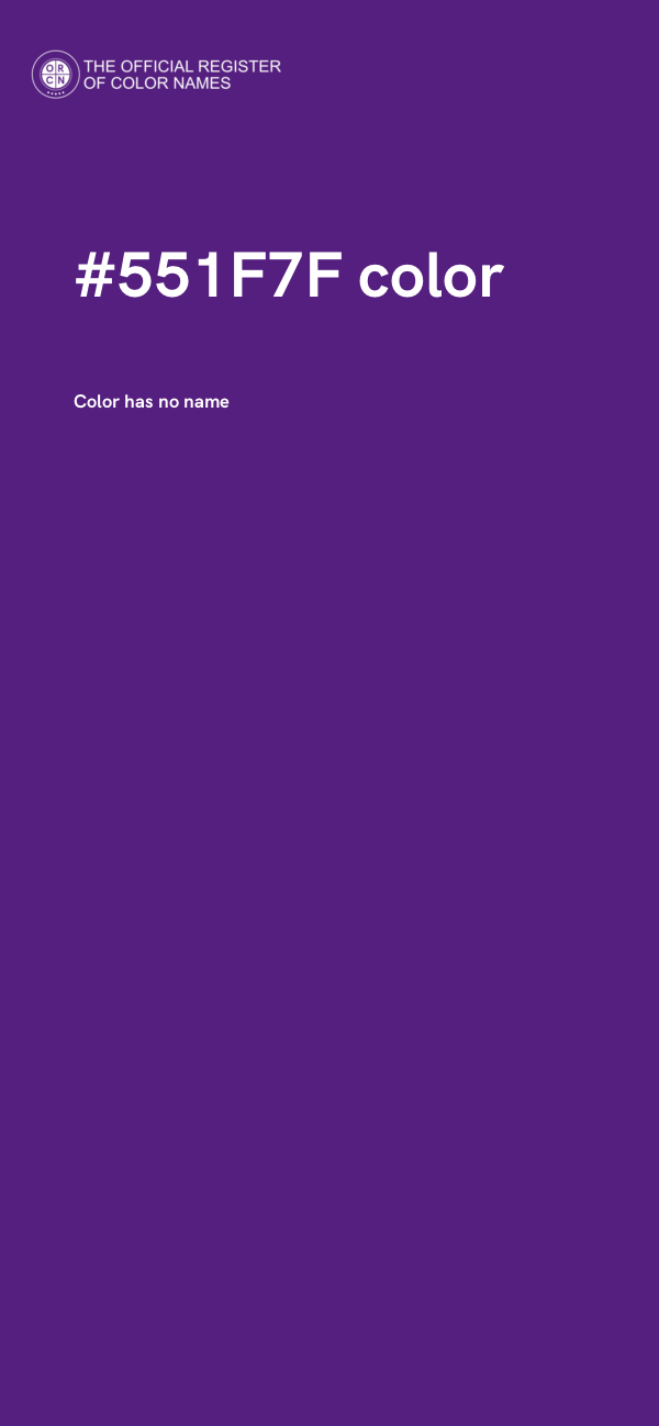 #551F7F color image