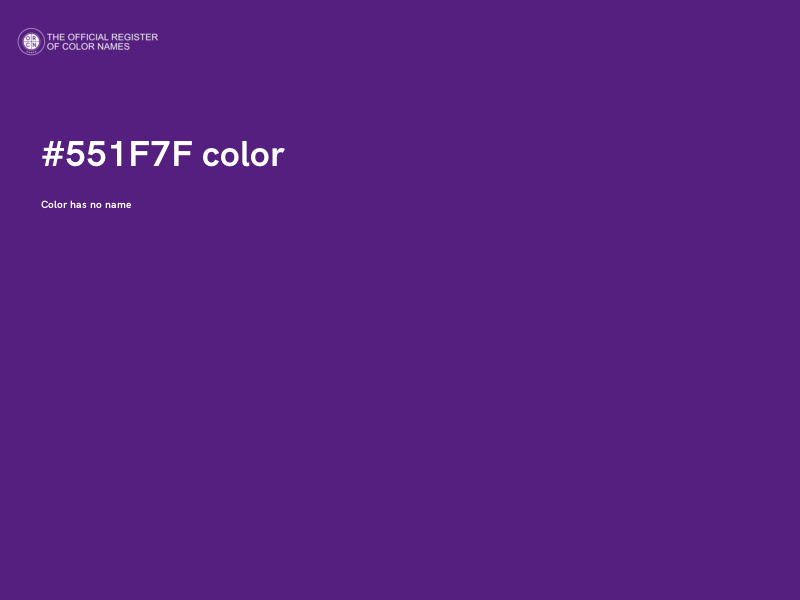 #551F7F color image
