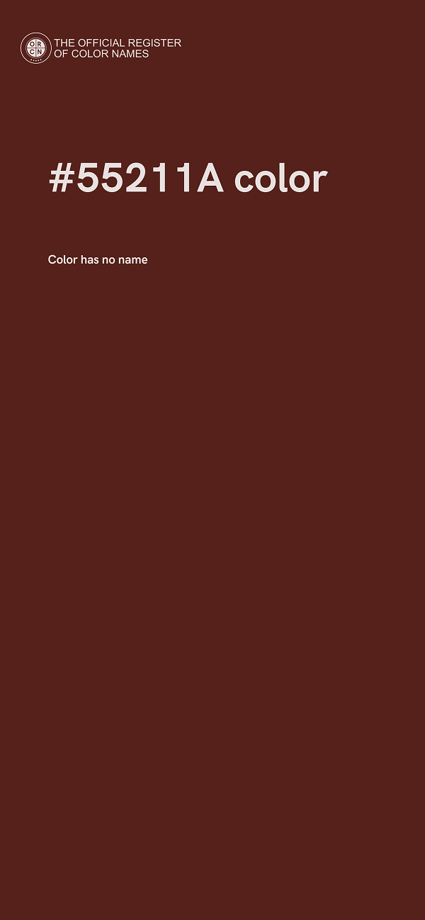 #55211A color image