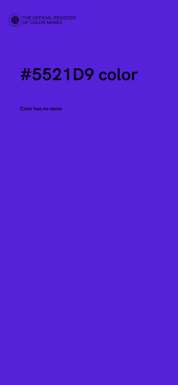 #5521D9 color image