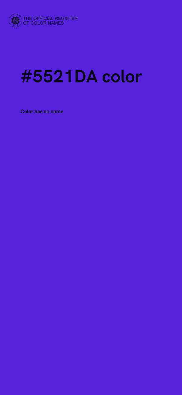 #5521DA color image