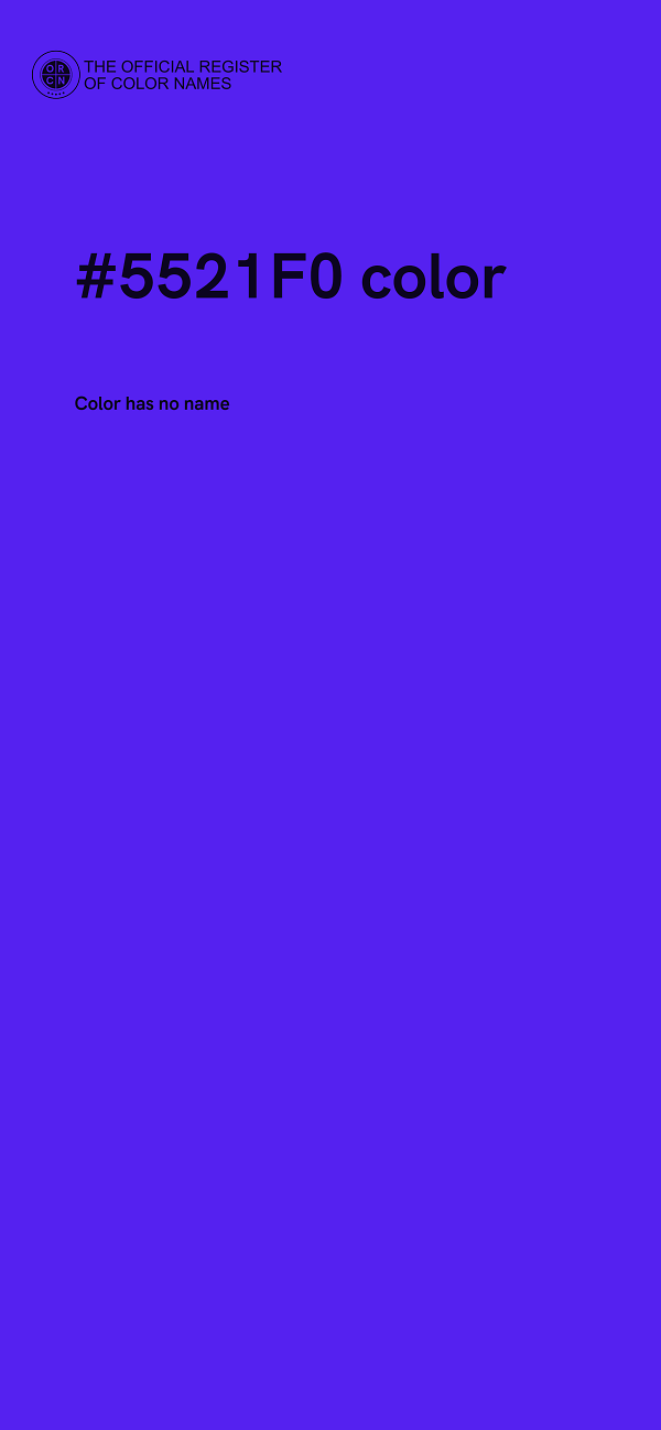 #5521F0 color image