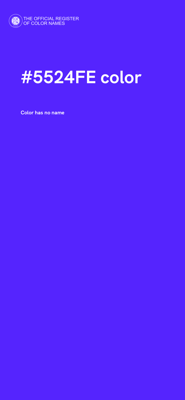 #5524FE color image