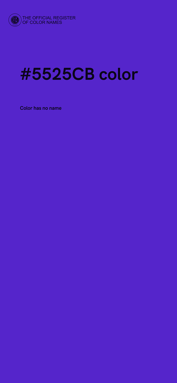#5525CB color image