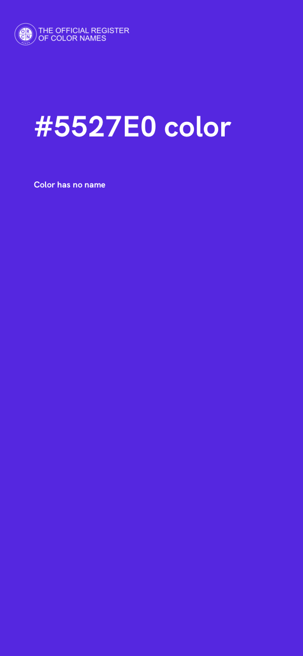 #5527E0 color image