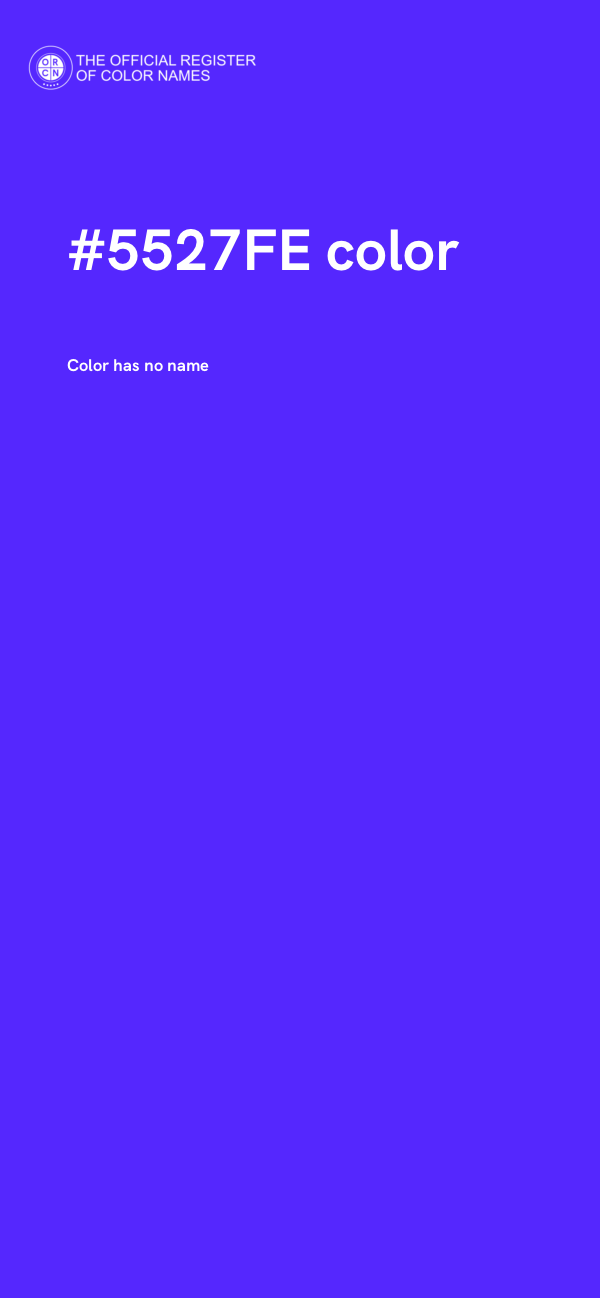 #5527FE color image