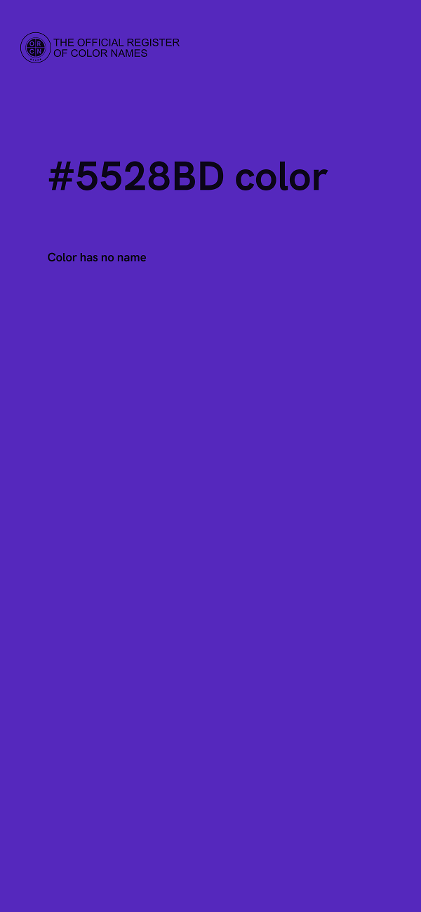 #5528BD color image