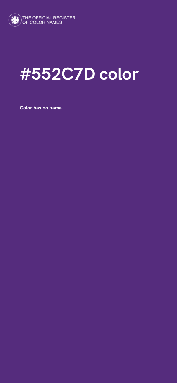 #552C7D color image