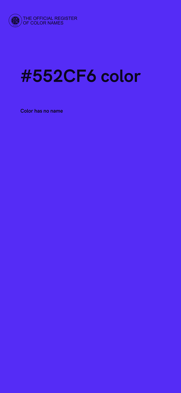 #552CF6 color image