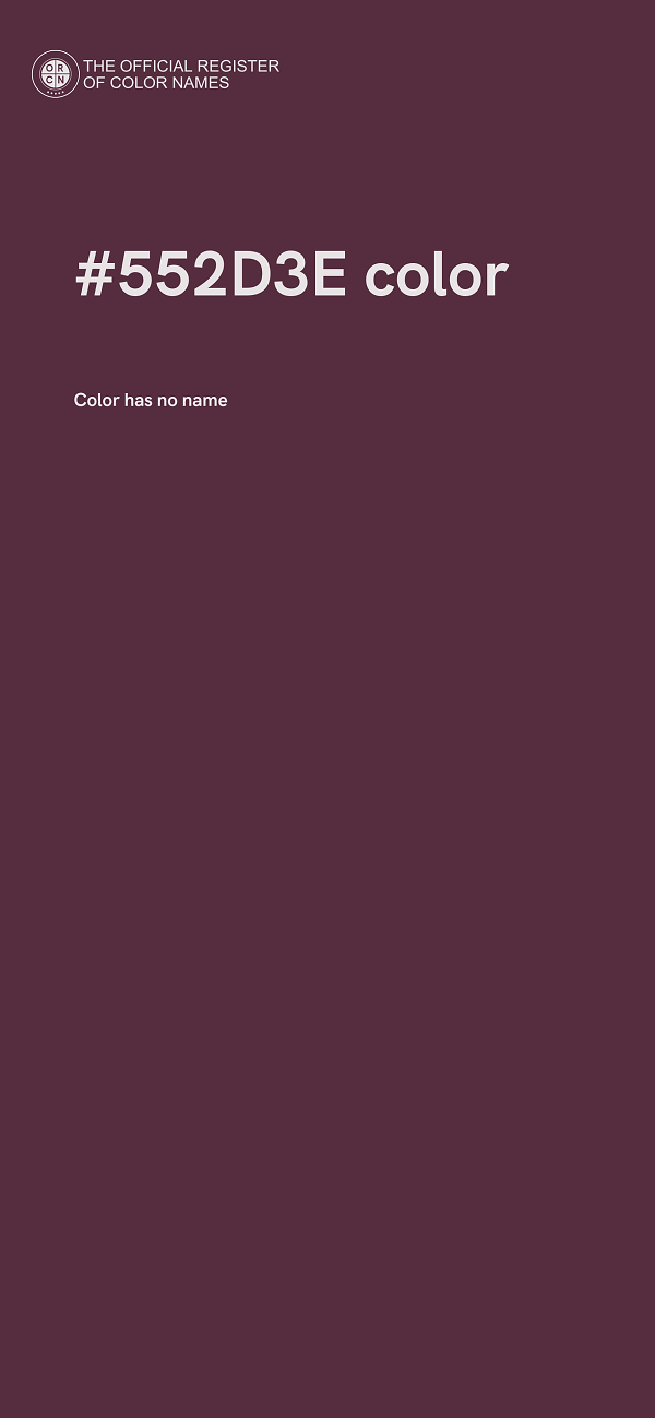 #552D3E color image
