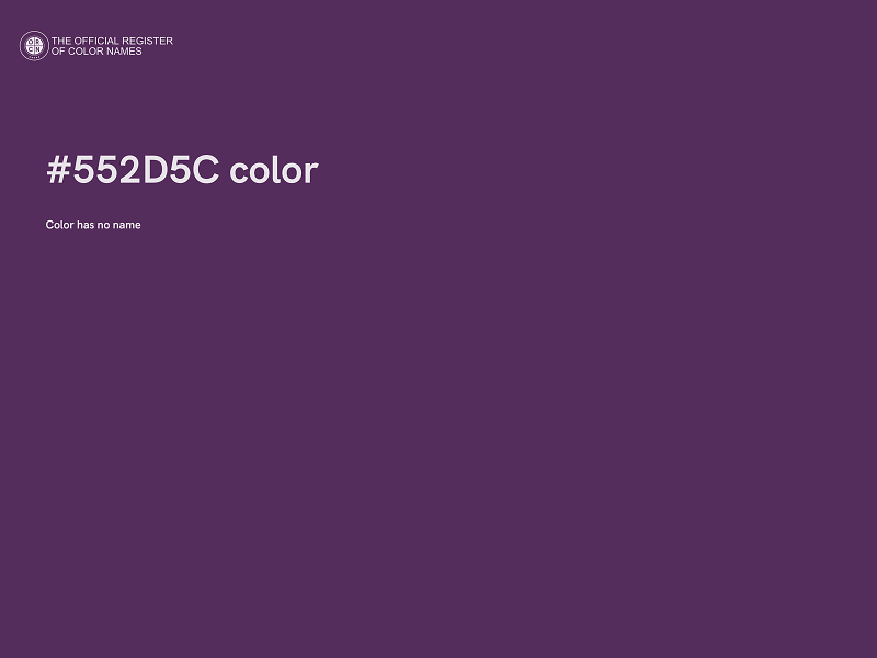 #552D5C color image