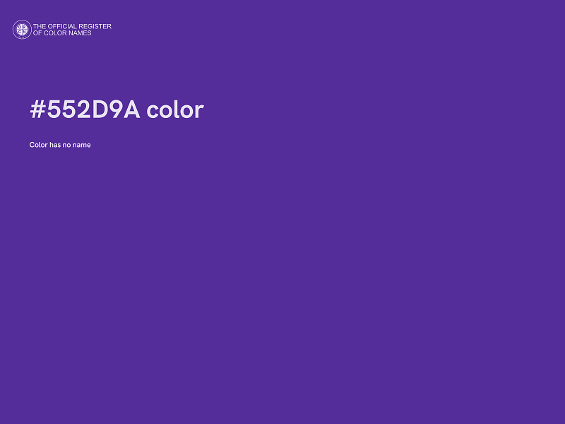 #552D9A color image