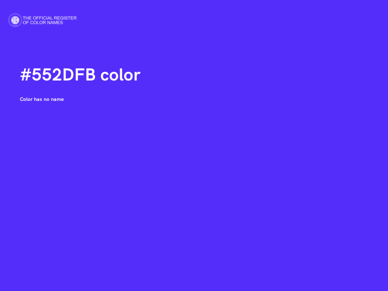 #552DFB color image