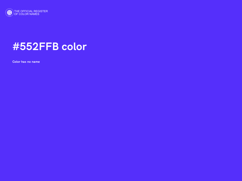 #552FFB color image
