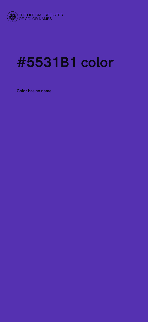 #5531B1 color image