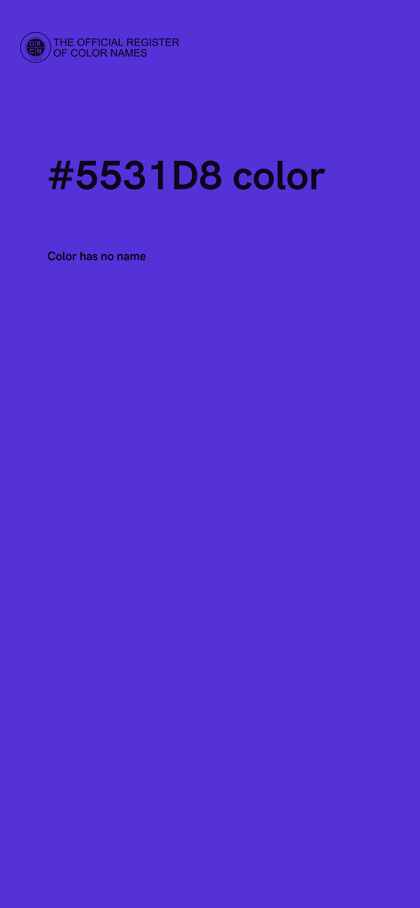 #5531D8 color image