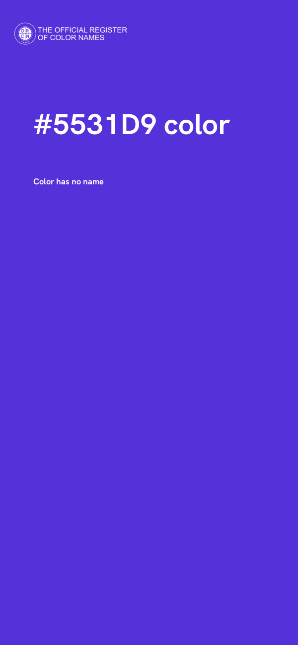 #5531D9 color image