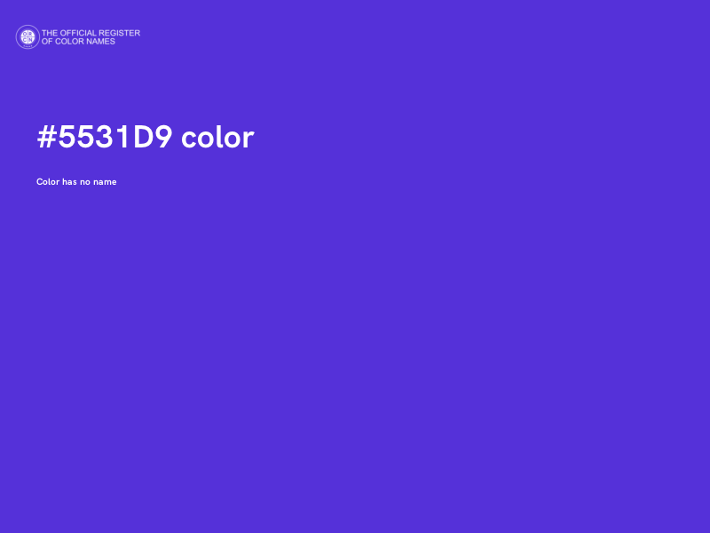 #5531D9 color image