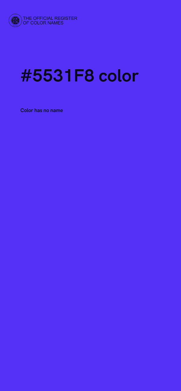 #5531F8 color image