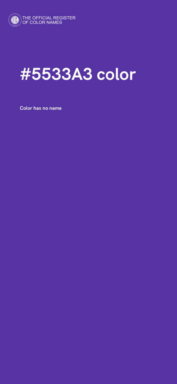 #5533A3 color image