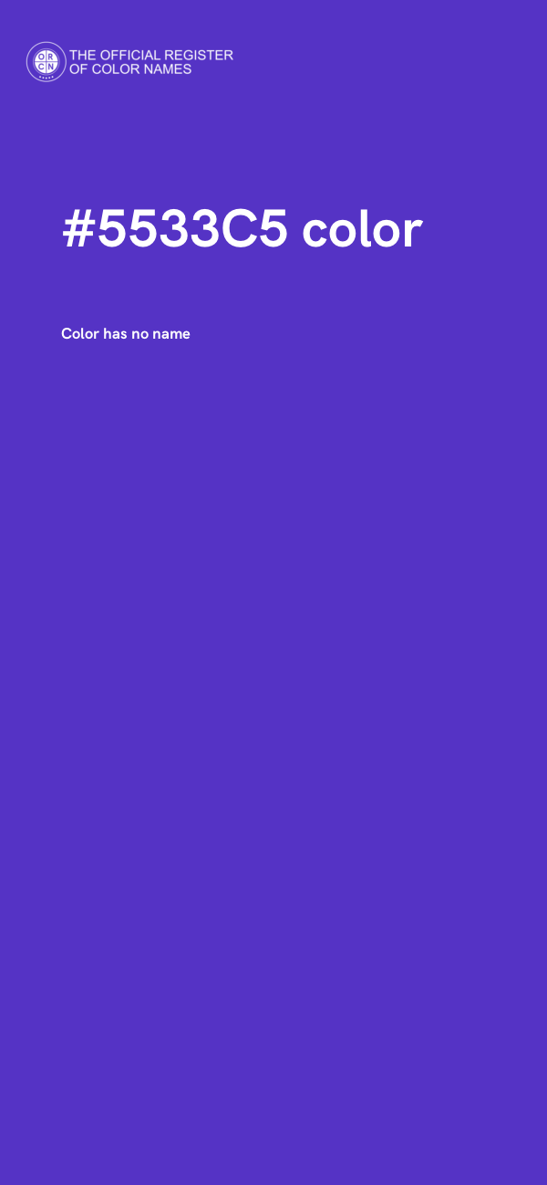 #5533C5 color image