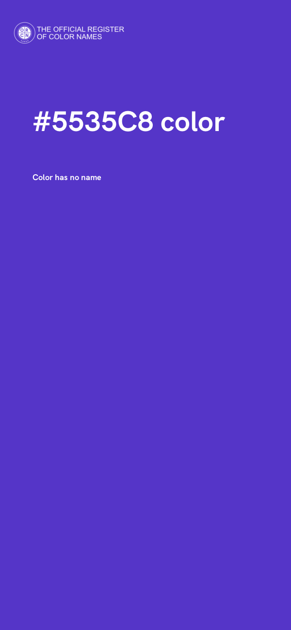 #5535C8 color image