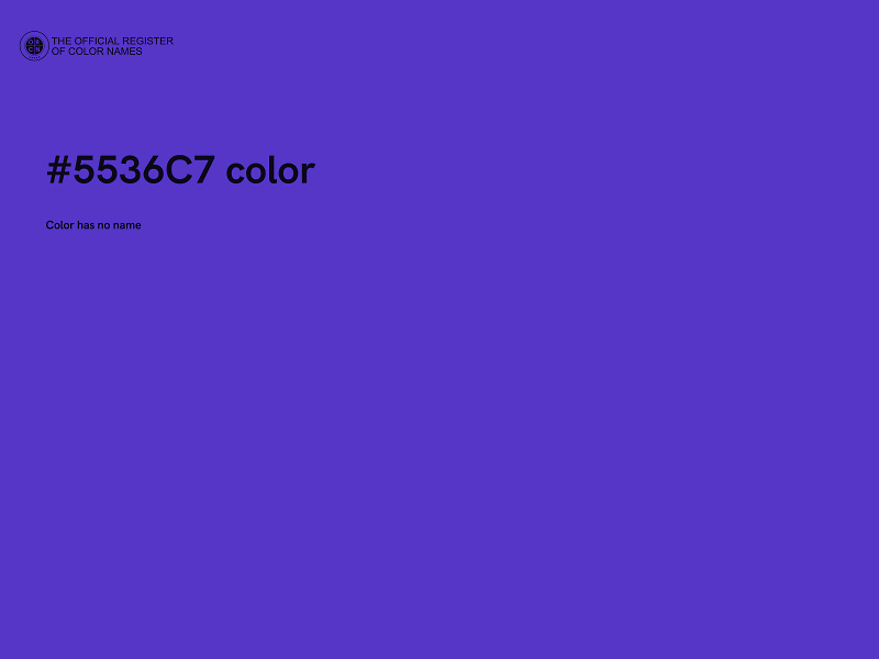 #5536C7 color image