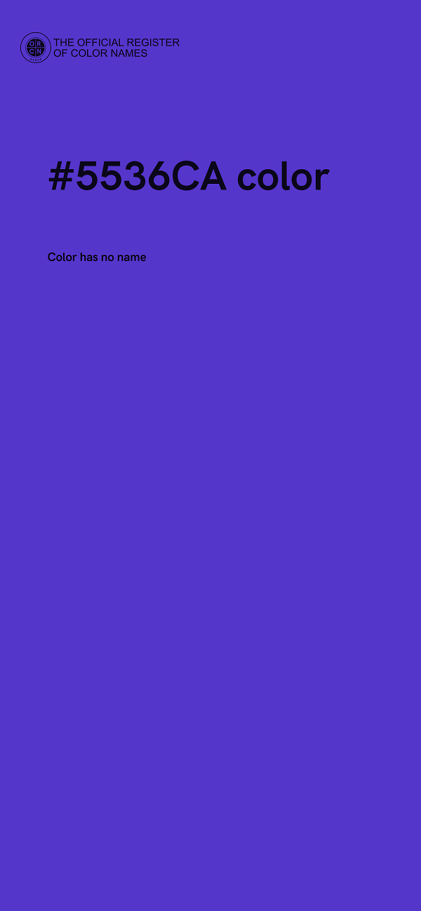 #5536CA color image